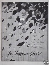PUBLICITÉ PARFUMS GODET