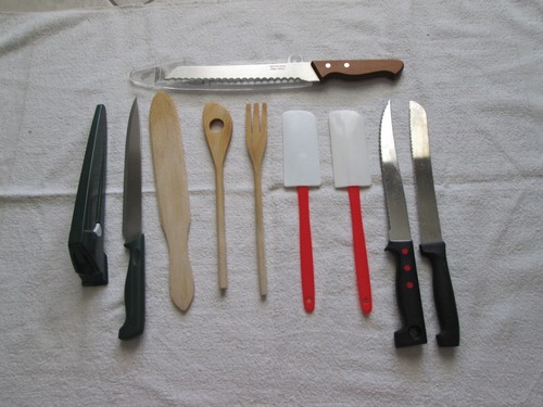 Lot grands couteaux et - 4,