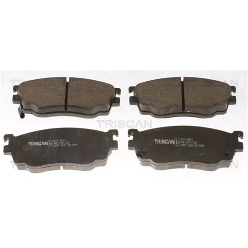 Triscan plaquettes frein - plaquettes, de