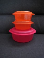 Lot de 3 BOITES Plastique Alimentaire