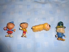 lot de 4 FIGURINES  JIM  MANEGE ENCHANTE ORTF pollux/ margot etc.no schleich