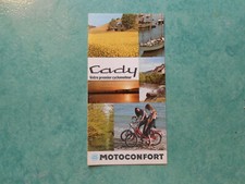Publicité dépliant Motoconfort Cady