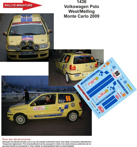 Decals ref 1436 vw - decals,
