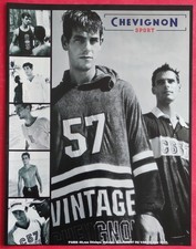 Publicité de presse: Vêtements Vintage CHEVIGNON Sport  1998