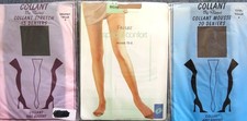 3 Collants nylon mousse vintage Tiercé Phildar Taille 4 FR46/48 UK10 US/D44/46