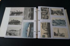 Album lot 310 CPA et CPSM Haute Normandie Paquebots