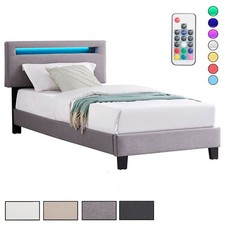 Lit LED simple 90x190 cm tête