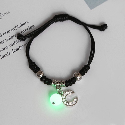 Bracelets lettres lumineuses - lettres,