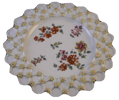Assiette florale porcelaine - florale, en