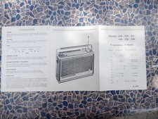 Vieille notice utilisation