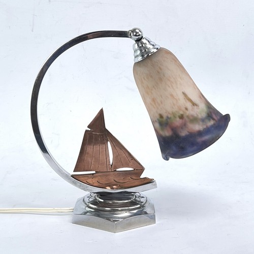 Lampe table art déco - table,