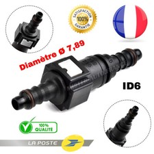 Raccord Connecteur Rapide Durite Tuyau Essence Carburant Gasoil ✅Diamètre 7,89mm