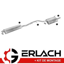 Echappement silencieux pour