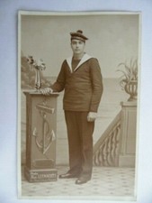 Carte photo matelot apprentis - photo,