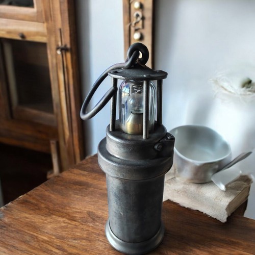 Ancienne lampe mineur mine - ancienne,