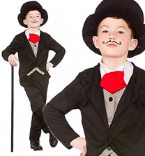 Gentleman Victorien Déguisement Enfants Monde Livre Jour Costume Mary Poppins