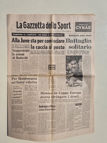 Gazetta dello sport août - 8,