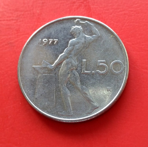 Monnaie italie lire - 50, 1977