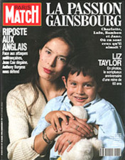 Paris Match n°2233 ★ 12 mars 1992 ★ Lulu Gainsbourg & Bambou ★ Madonna nue ★