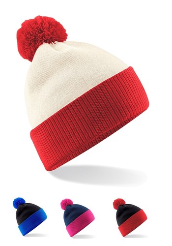 Bonnet ski pompon en - ski,