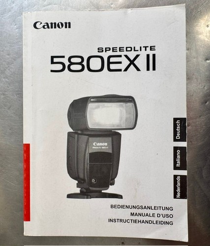 Orig canon 580 ii - ex-580, Éclair