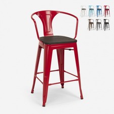 tabouret de bar en bois et