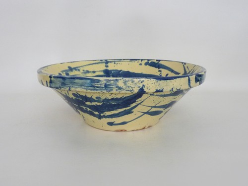 Superbe grésale bleu jaune - superbe,