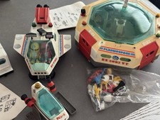 Playmobil - PlaymoSpace (1980) - Space Station + Navette + Petite Navette. 1980