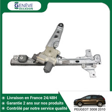 🇫🇷 MECANISME LEVE-GLACE AVANT GAUCHE PEUGEOT 3008 ➤9221FF ♻️