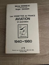 livre: les vignettes de france aviation et assimiler 1940-1980
