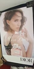 Affiche  parfum 120X170  MISS  DIOR  avec N. PORTMAN  2024