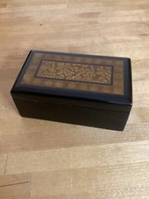 Petite Boîte En Bois Laqué 12x7x5 