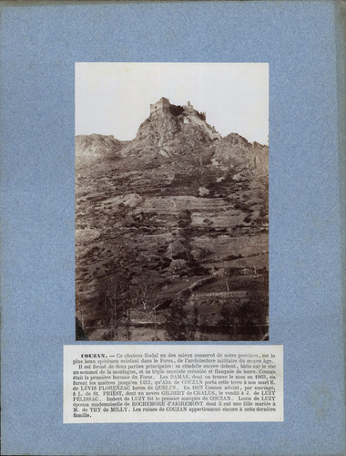 France couzan château - couzan,,