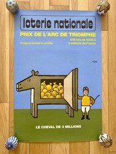 Affiche originale « Loterie