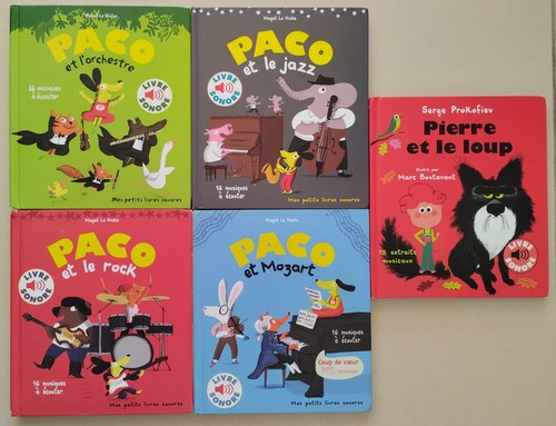 Lot livres sonores paco - 5,