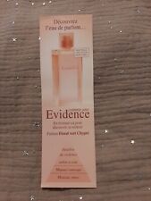 Carte Parfumée - Perfume Card . Yves Rocher - comme une évidence 