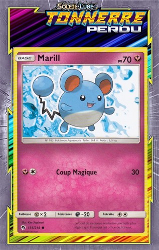 Marill sl08 tonnerre perdu - -,