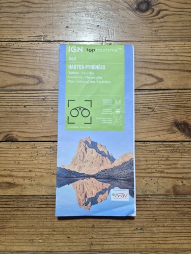 Carte ign d65 haute - d65, pyrénées