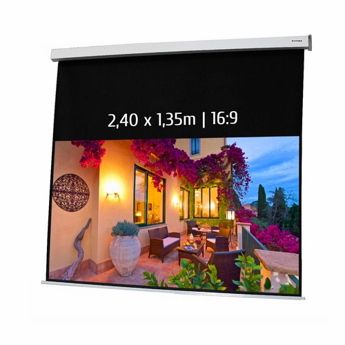 Ecran projection motorisé - de,