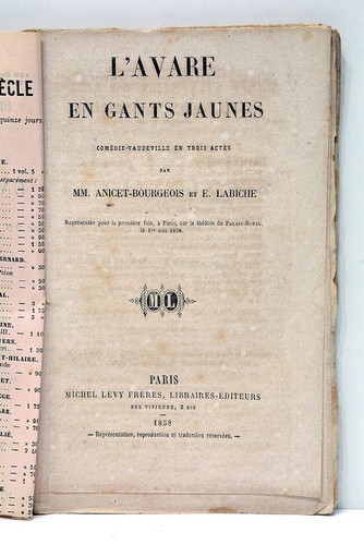 Avare gants jaunes - l'avare, mm