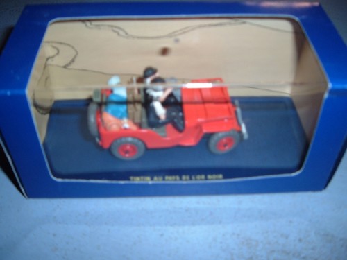 Voiture tintin neuve jeep - tintin, la