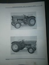 John Deere Lanz 500 tracteur : ersatzteilliste 1965