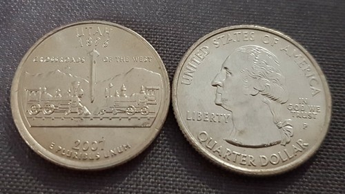 Quarter dollar utah - dollar, p