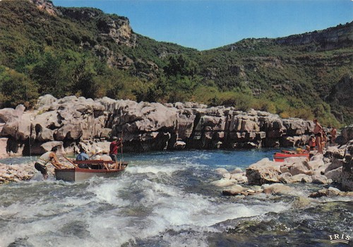 Gorges ardeche passage - de, l