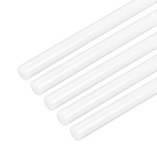 10Pcs Tiges Plastique Blanc 32