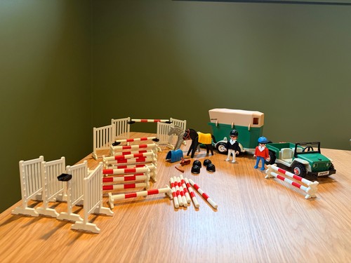 Playmobil 3140 equestrian jump - playmobil,