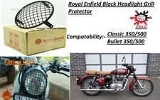 Royal Enfield noir "grill de