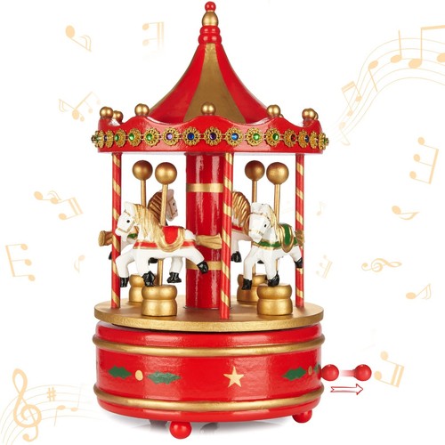 Boîte musique noël - boîte,