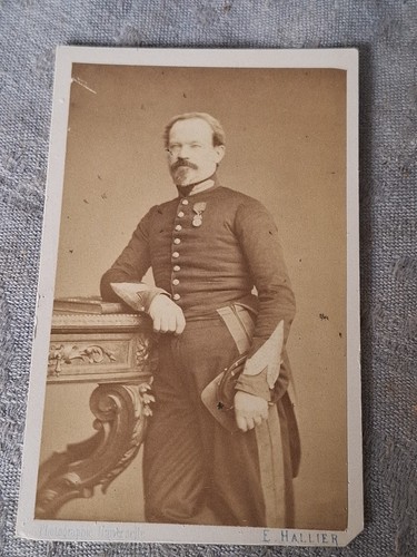 Cdv 1870 garde imperiale kepi - cdv,