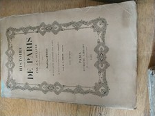Histoire de Paris En 4  Volumes par J-A Dulaure 7 ème ed Dutertre 1862-1864